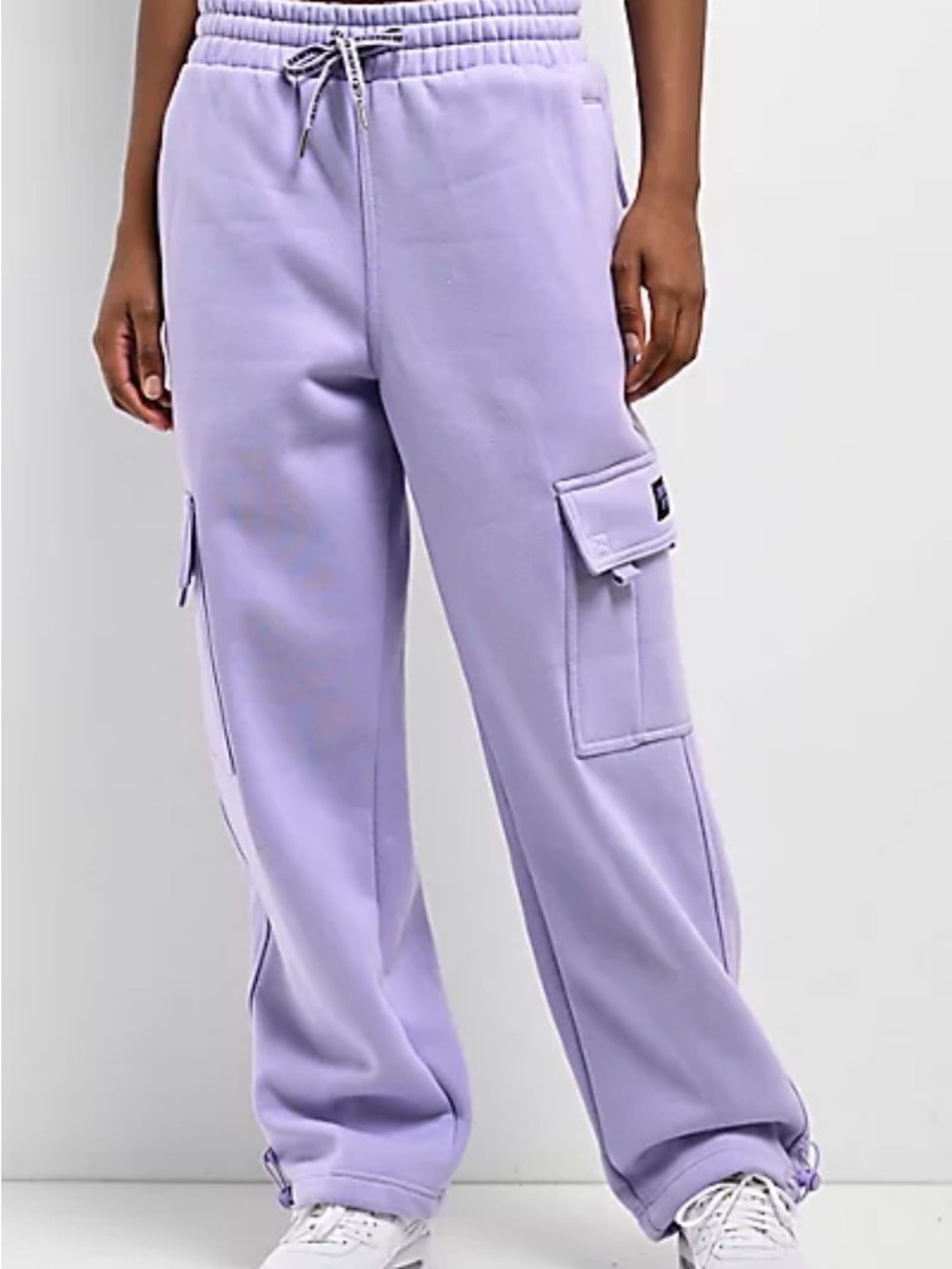 FB County lavender purple  cargo sweatpants 
Size M